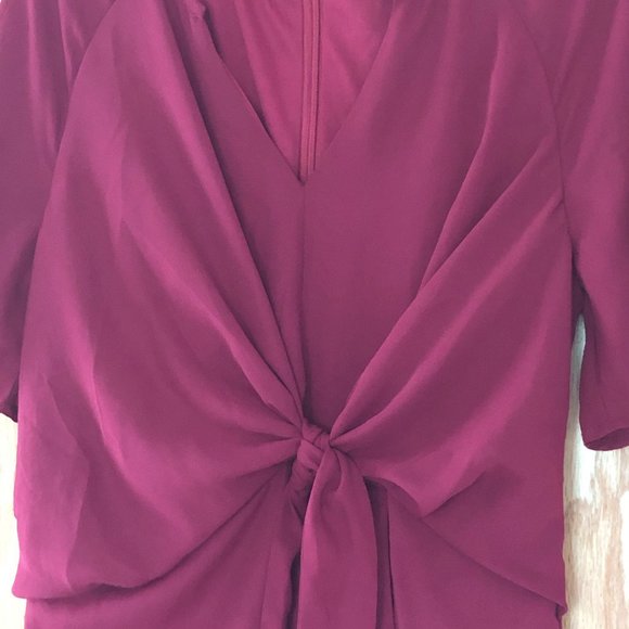 Looking Fab Dress in Wine - Picture 2 of 4